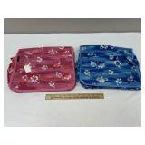 2 New Hawiian Flower Design Duffle Style Handbags