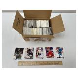 Box of Assorted Hockey Sports Trading Cards