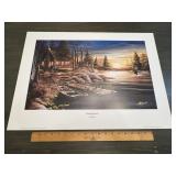 David Krech "Peaceful Haven" Signed Numbered Print