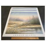 Arnold Alaniz Nature Landscape Print Lot of 3