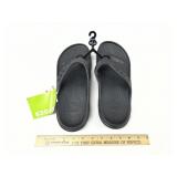 New Crocs Black Flip Flop Sandals Size M9 / W11