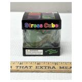 Green Tie Dye Squishy Cube Fidget Toy