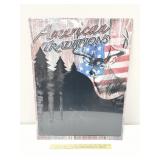 American Traditions Decorative Tin Chalkboard Sign