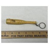 Baseball Bat Key Chain Novelty Butane Lighter