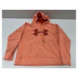 Orange Under Armour Hoodie Size M
