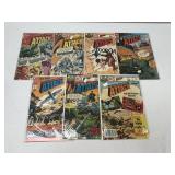 Charlton Attack War Comic Book Lot