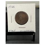 1926 Italy 10 Centesimi