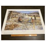 Ray Mertes "Morning Glow" Signed Numbered Pheasant