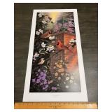 Derk Hansen "Gate Keepers" Floral Garden Print