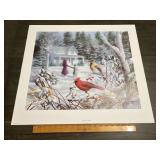 Bradley Jackson "January Calm" Cardinal Winter Pri