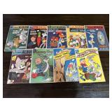 10 Dell Looney Tunes / Bugs Bunny Comic Books