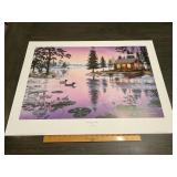 Mark Daehlin "Morning Mist" Signed Numbered Print