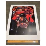 Tiger Woods Nike Golf Numbered Print 1160/1800