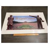 "The Legend Continues" Football Art Print