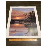 Rick Kelley "Into The Sun" Signed Numbered Bald Ea