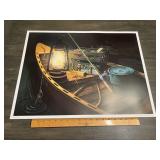 "Late Night Fishing" Signed Fishing Print