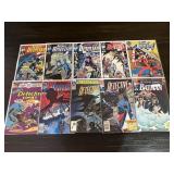 10 DC Batman / Detective Comics Comic Books