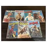 7 Dell Gene Autry / Champion Comic Books