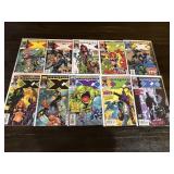 10 Marvel X-Man Comic Books