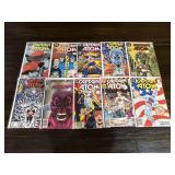 10 DC Captain Atom Comic Books