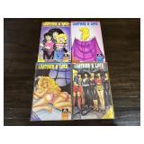 4 Aircel Leather & Lace Comic Books
