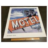 Anthony Ross "Motel Vacancy" Route 66 Style Poster