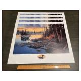 Derk Hansen "Evening Refuge" Conservation Prints L