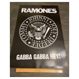 Ramones "Gabba Gabba Hey!" Music Poster
