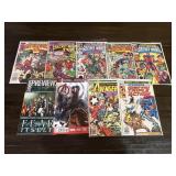 10 Marvel Avengers / X-Men / Spider-Man Comic Book