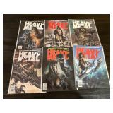 6 Heavy Metal Magazine Issues