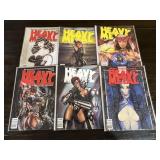 6 Heavy Metal Magazine Issues