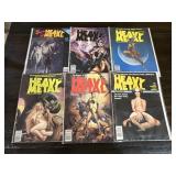 6 Heavy Metal Magazine Issues