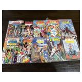 10 DC Team Titans Comic Books
