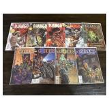 9 DC Vertigo Django Unchained / Goddess Comic Book
