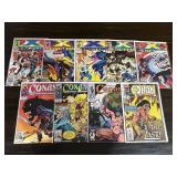 9 Marvel X-Factor / Conan the Barbarian Comic Boo