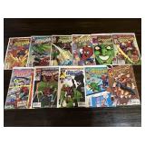 10 Marvel Spider-Man / Hulk / Power Pack Comic Boo