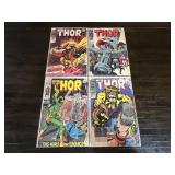 4 Marvel Thor Comic Books