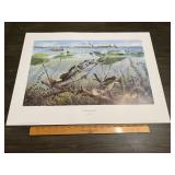 Ray Mertes "Watch Your Backside" Fishing Print