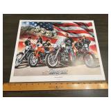 Dan Hatala "Sturgis Rally" Motorcycle Patriotic Pr
