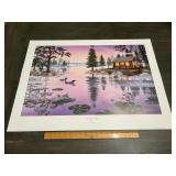 Mark Daehlin "Morning Mist" Signed Numbered Print