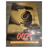 James Bond 007 "There Is No Substitute" Movie Post