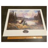 Derk Hansen "Call Of The Wild" Elk Conservation Pr