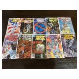 10 DC Captain Atom Comic Books