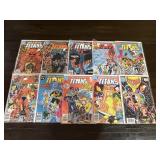 10 DC The New Teen Titans Comic Books