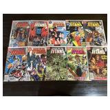10 DC The New Teen Titans Comic Books