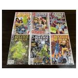 6 DC Justice League Europe Comic Books