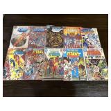 10 DC The New Teen Titans Comic Books