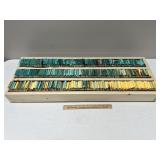 Huge Homemade Wooden Card Box of Sports Cards