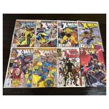8 Marvel X-Men Comic Books