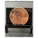 Donald Trump 1 Oz Copper Round